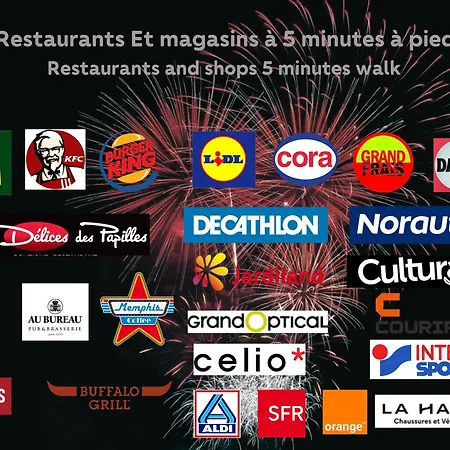 בית נופש Maison Harmonie Detached House 6 Bedrooms Parking