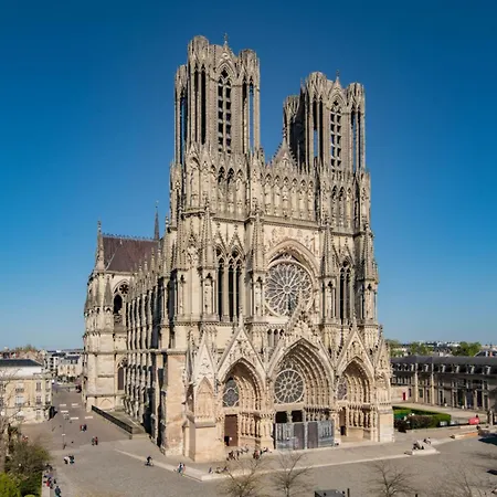Maison Harmonie 6 Chambres Parking Reims Champagne